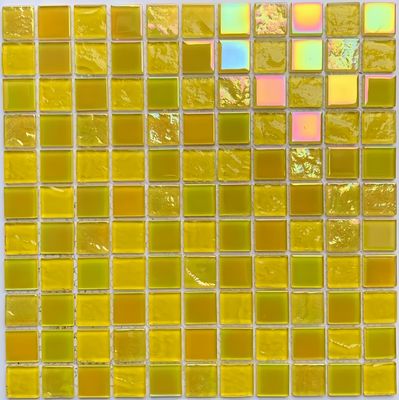 Oportunidad de habitación piscina luminosa cristal mosaico de vidrio templado con técnica de vidrio