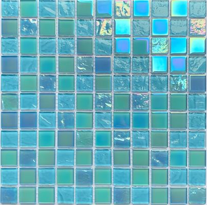 Técnica Piscinas de mosaico de vidrio en España Colores espesor de 4 mm asequible