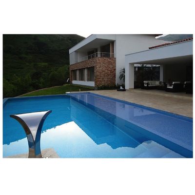 306x306MM Piscinas antiderrapante mosaico de vidrio para decoración de habitaciones pintado a mano