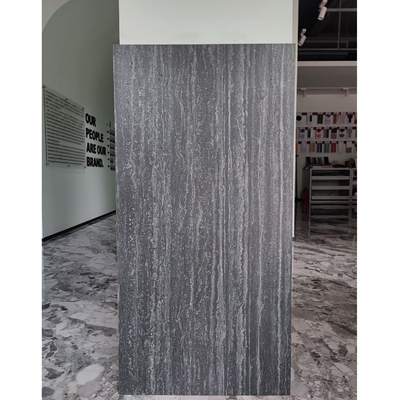 Tejas de suelo de porcelana de brillo mate 600*1200 Travertino rústico para espacios interiores