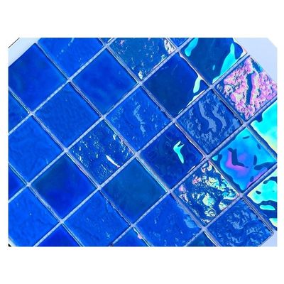 Pared/piso/bordes/acentos mosaico oscuro para piscina en 306x306mm tamaño de hoja