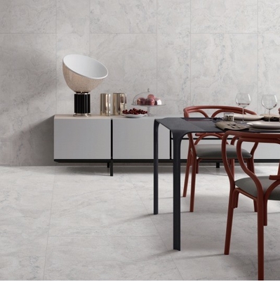 Travertino look antiderrapante R11 600x600 azulejos de suelo de porcelana en blanco para el parque al aire libre