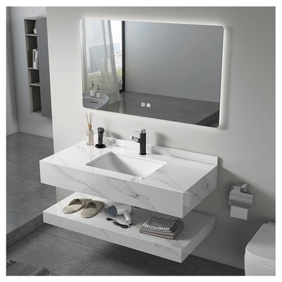 SLABS/SINTERSTONE Material de la carcasa Rectángulo Cuarto de baño Cabinet colgante para el hogar