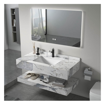 Pintura brillante acabado de baño fregadero base gabinete de pared con espejo incluido en desde Lowes