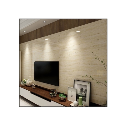 800 X 800 mm Gran piso interior de piedra mosaico de cerámica suave mosaico de piso de travertino beige