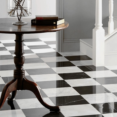 Tejas de mármol de suelo de porcelana 60x60 con absorción de agua 0,5% de las tejas vidriadas