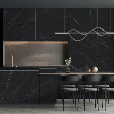 Primera elección Imitación de piedra textura azulejos de porcelana para baño de lujo 1200x2400mm
