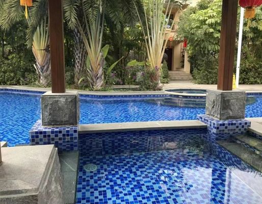 Mosaico de porcelana de piscina y baño 300*300*8 mm para decoración o ocasión de habitación