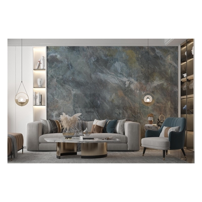 Decoración del vestíbulo del hotel Villa Texturas de piedra Flexibles baldosas para paredes y suelos