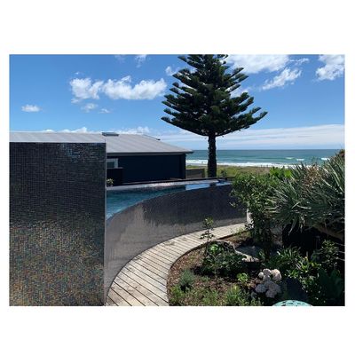 48x48mm Irisante mosaico de cristal de cristal de plata para piscina azulejos de cristal azul