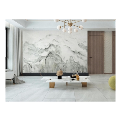 Vista de mármol porcelana glaseada pulida de mosaico de cerámica 1200 x 2400 mm para pisos
