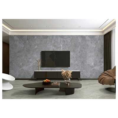 Hotel Fondo Pared Sala de estar Porcelana Mármol 1200 * 2600 Sinterizado Piedra de losas de azulejo