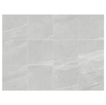 Tejas de porcelana gris y blanca antibacteriana 60x60 para paredes y pisos en Filipinas