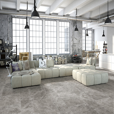 600*600 azulejos de suelo de cerámica de mármol gris La mejor opción para la vida de lujo