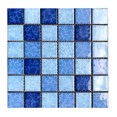 Material de construcción Piscina mosaico cerámico con superficie pulida y característica antideslizante