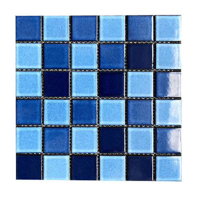 Resistente a los ácidos y antibacteriano Piscina mosaico de cerámica de cristal de la piscina de diseño