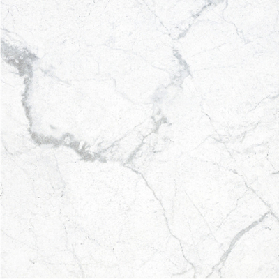 Tejas de suelo de porcelana de vidrio pulido completo absorción de agua de mármol blanco 0,5% 60x60cm