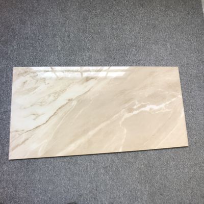 Vibrante azulejos de suelo amarillo Kajaria 48x24 pulgadas azulejos de porcelana glaseados cerámica pulida
