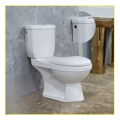 Diseño tradicional con doble lavado Confortable lavabo armario de agua asiento de baño para el baño