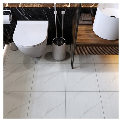 Resistente a los ácidos Moderno 300x300mm Calacatta Baño de mármol Rustico azulejos de suelo de cerámica