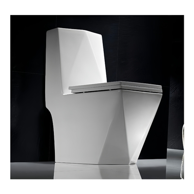 Conjuntos de asientos de baño de cerámica y baño de fregadero con armario de agua de diseño tradicional
