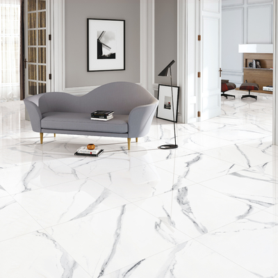 Casa de mármol look azulejos de porcelana de acabado brillante o mate 600x600mm perfecto para la cocina