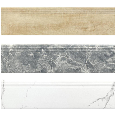 Escalera de nariz de paso borde de nariz para azulejos laminados porcelana granito proteger sus escaleras