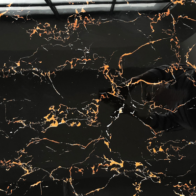 600x600mm azulejos de porcelana vidriada en negro para pisos cerámicos de VWIN Foshan