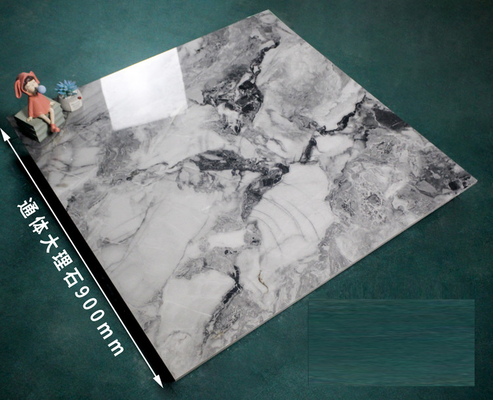 Luminoso 900x900mm Cuadrado Carrelage de Piedra de Porcelana Pulida de suelo de mármol Cerámica de azulejos
