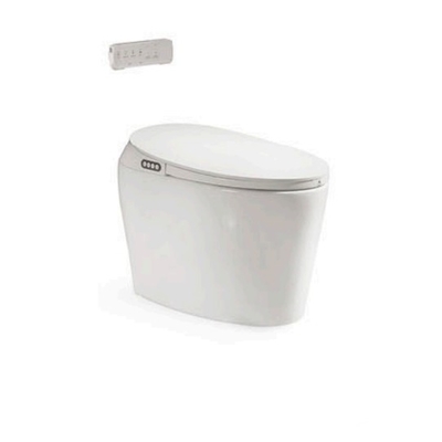 110v Automático baño de cerámica auto limpieza del baño público Smart Sensor eléctrico de descarga de agua Intelegente inodoro