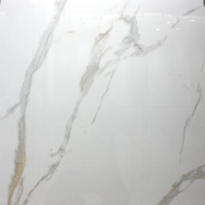60*60 Calacatta Dorado Calcatta Oro Marmol de porcelana de azulejos para el suelo del baño