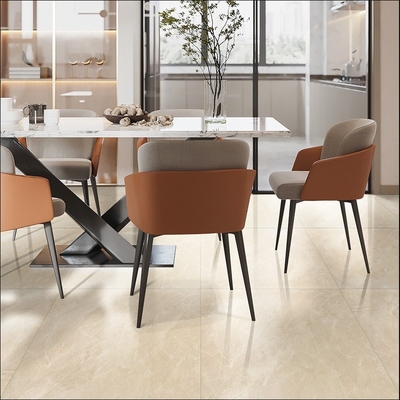 Tejas de piso de salón de alto brillo 60x60 Tejas para diseño tradicional 600x600